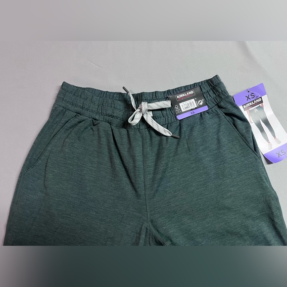 Kirkland Signature Green Joggers NWT Size XS - Picture 5 of 6